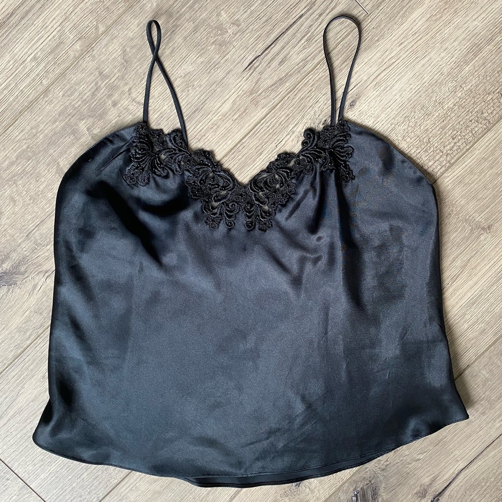 Vintage Victoria’s Secret Black Lace Camisole